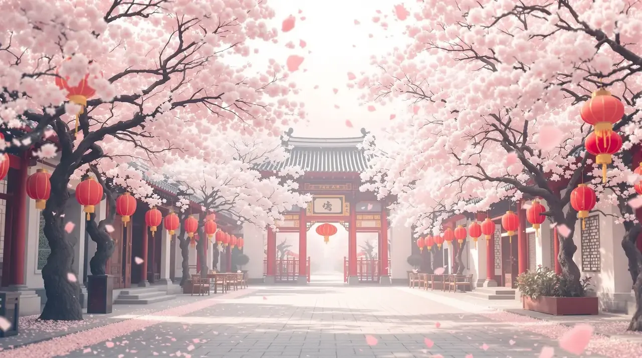 梨花满城