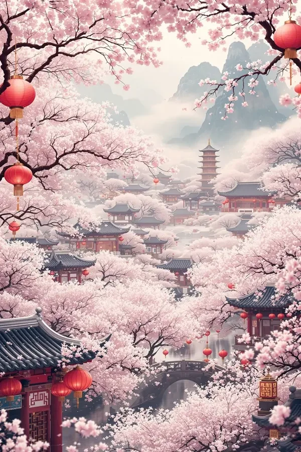 梨花满城
